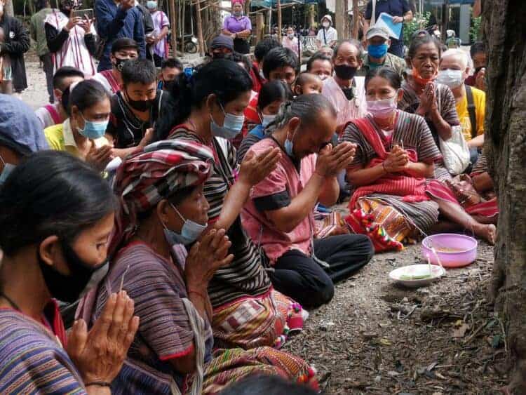 Karen people at Kaeng Krachan. Source: Prachatai 20201221
