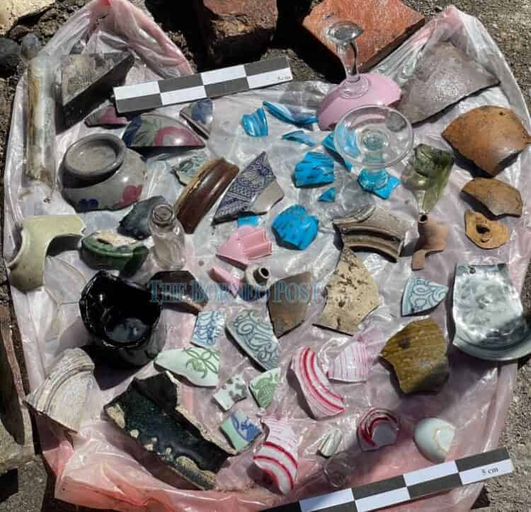 Artefacts from Kuching police station. Source: Borneo Post 20201217