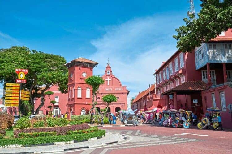 Malacca town square. Source: The Star 20210109
