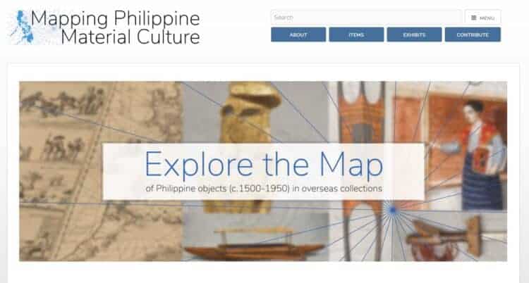 Mapping Philippine Material Culture