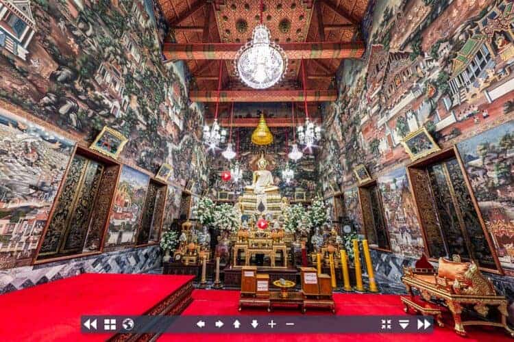 Wat Arun virtual tour. Source: Bangkok Post 20200114