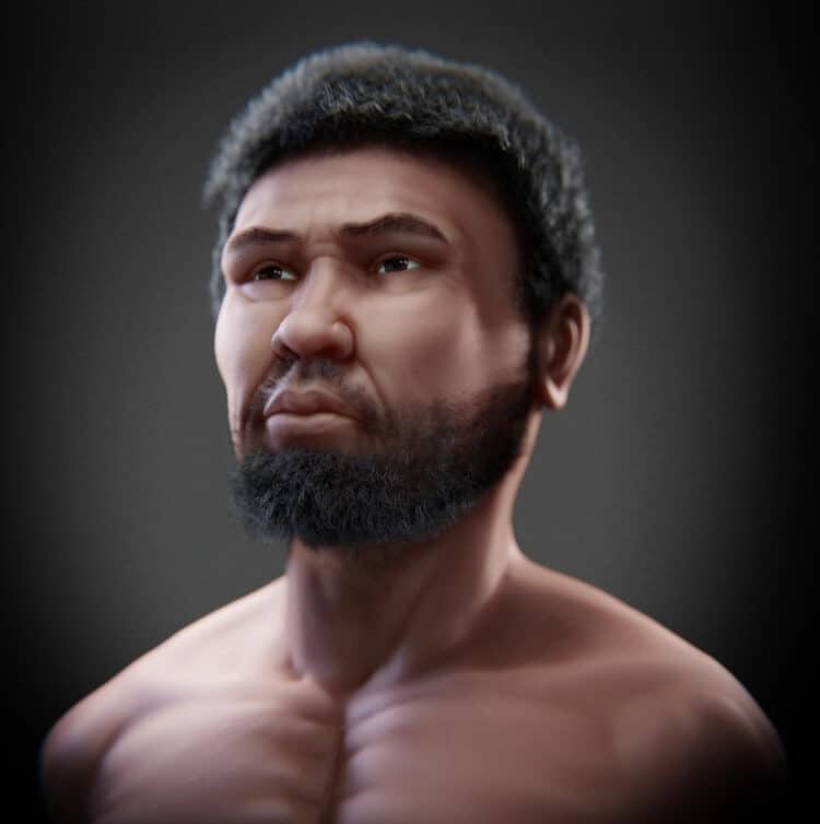 Perak Man facial reconstruction. Source: Malaysian Journal of Medical Sciences 20210224