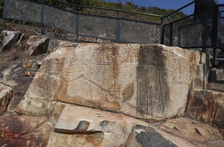 Big Wave Bay Rock Art. Source: South China Morning Post 20210219