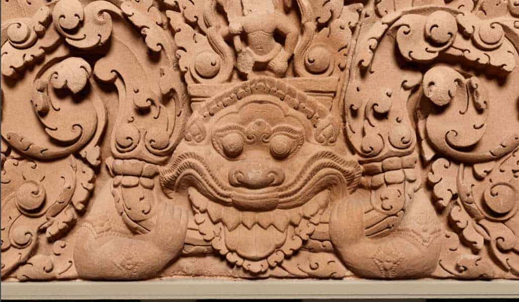 Lintel from Prasat Khao Lon. Source: Courthouse News, 20210210