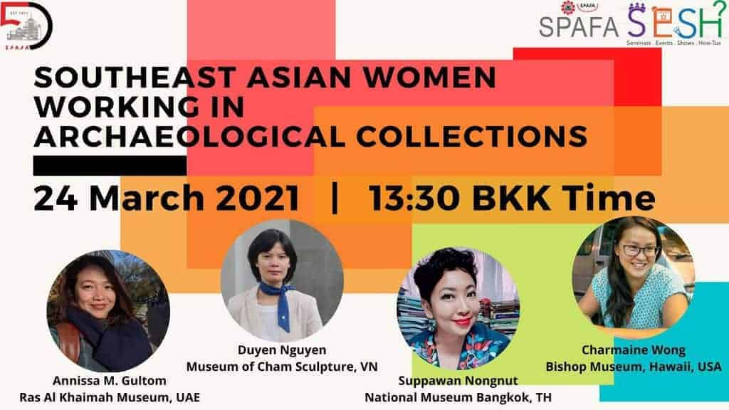 SPAFA SESH women in archaeology