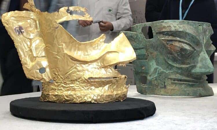 Finds from Sanxingdui. Source: Global Times 20210320