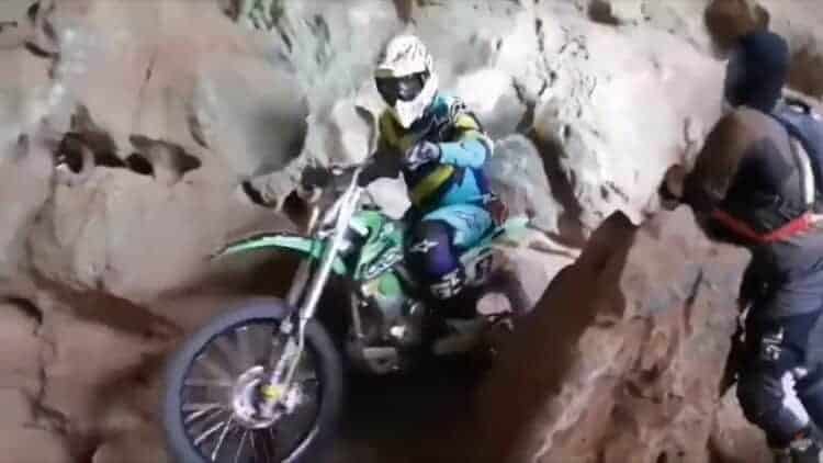 Motocross bikers at Toh Luang Cave. Source: Coconuts Bangkok 20210323