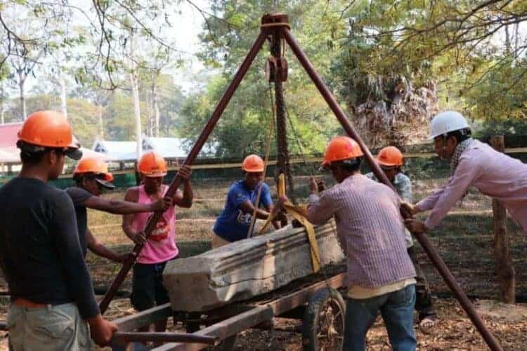 Restoration of Thma Bay Kaek. Source: 20210223