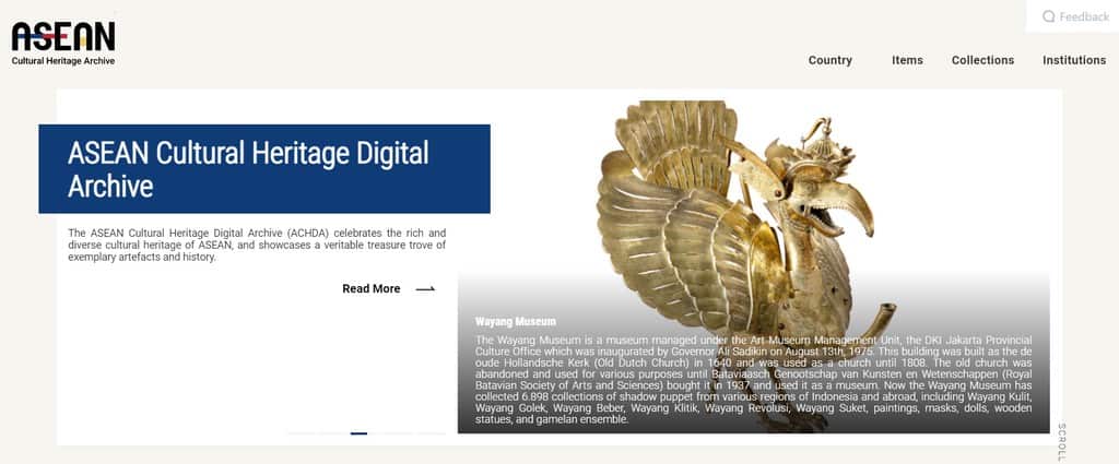 ASEAN Cultural Heritage Digital Archive