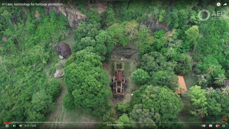 [Video] In Laos, technology for heritage protection