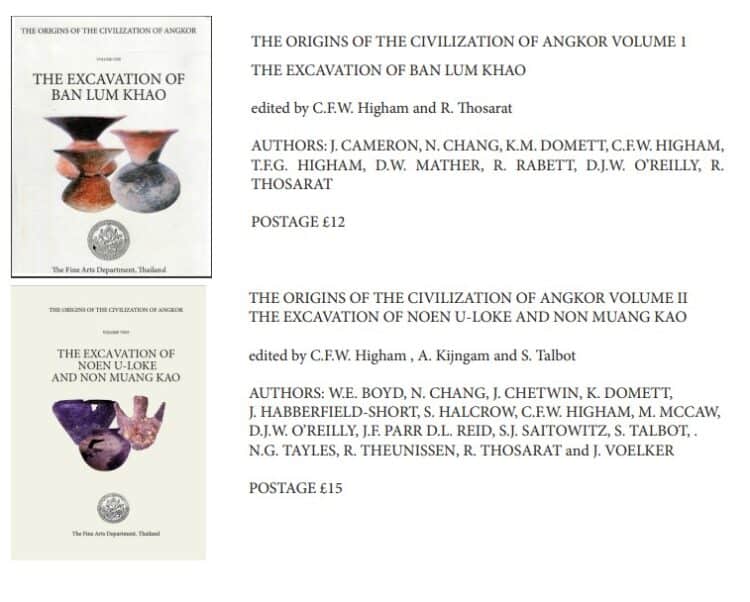 Free Books – Ban Lum Khao and Noen U-Loke site reports