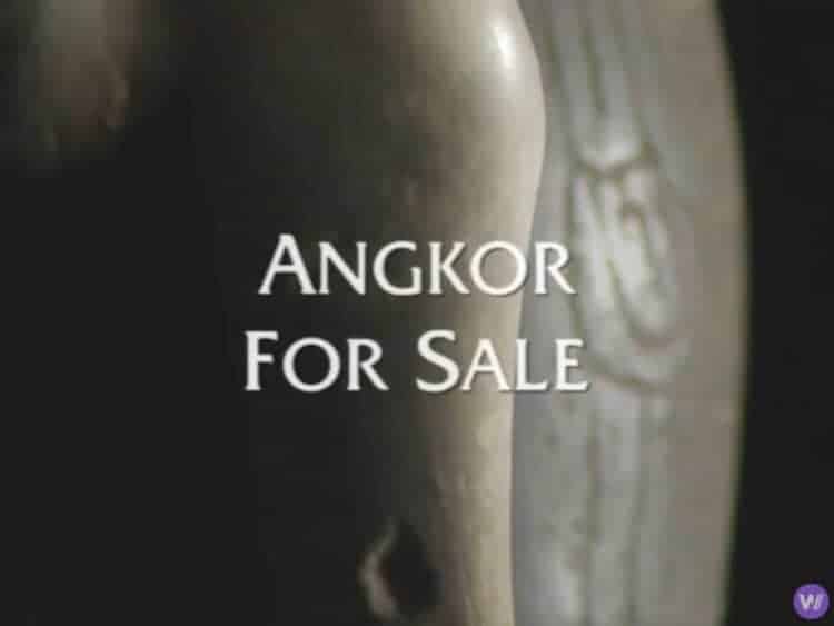 [Video] Cambodian heritage: illegal trade in Khmer ornaments