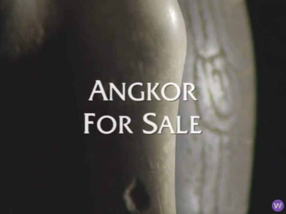 [Video] Cambodian heritage: illegal trade in Khmer ornaments