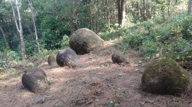 Stone jars in Assam. source: Newsweek 20220331