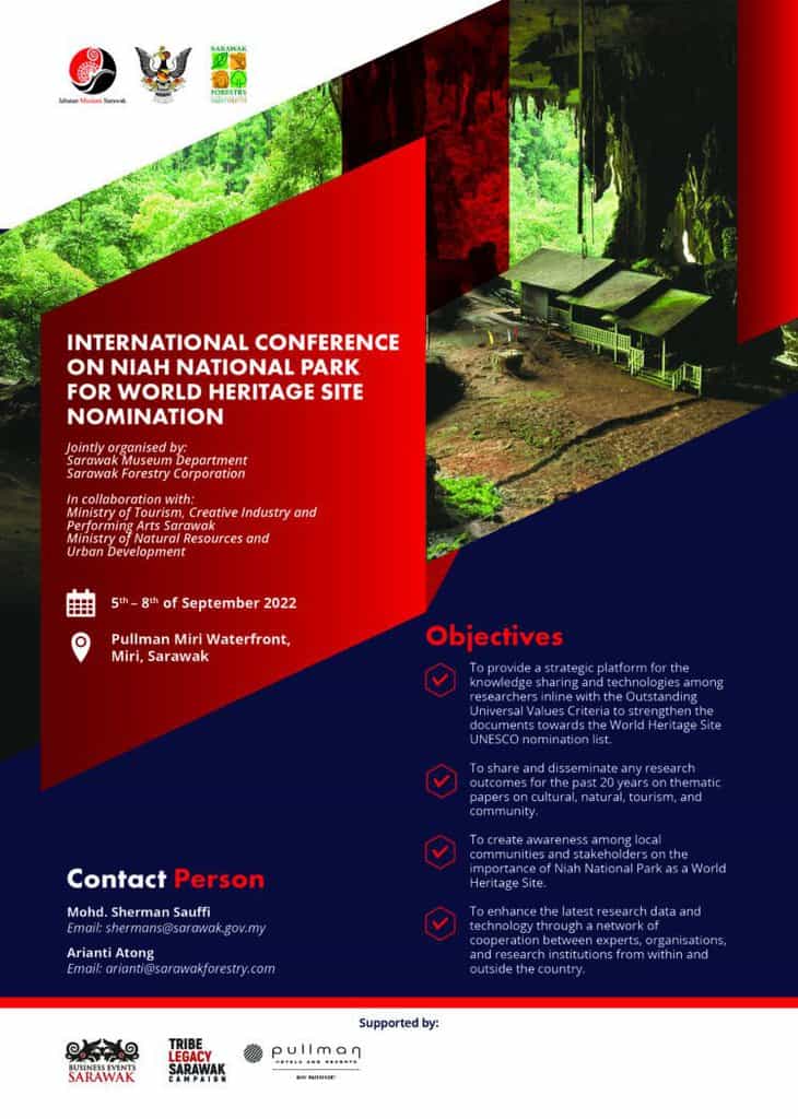 International Conference on Niah National Park for World Heritage Site Nomination