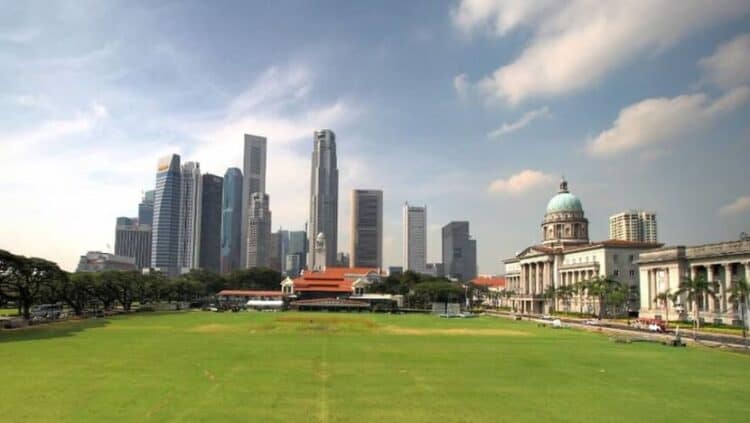Singapore's Padang. Source: Channel NewsAsia 20220808