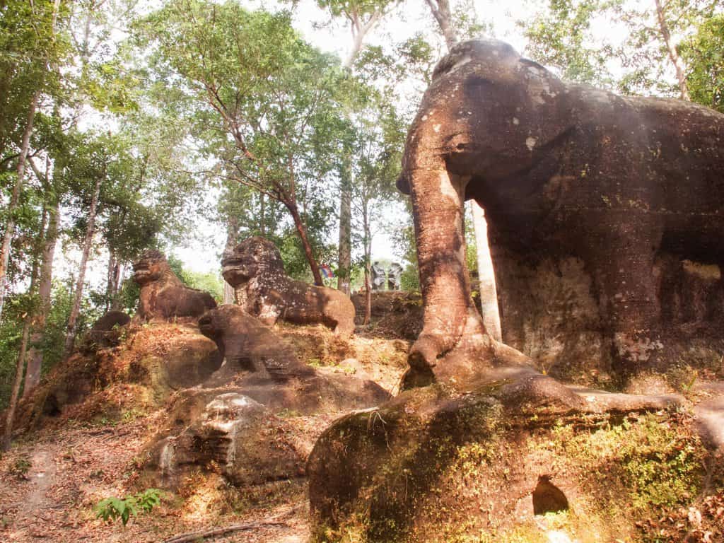 Srah Damrei, Phnom Kulen